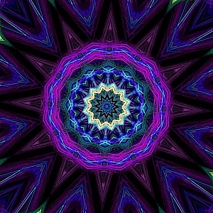 The Splendor of Color Kaleidoscope Video v1.5 or as Marvin Minsky would say, "Something soothing."